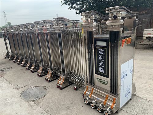东莞电动伸缩门安装调试品牌推荐 佛山市粤忠信门业产品展厅全解析